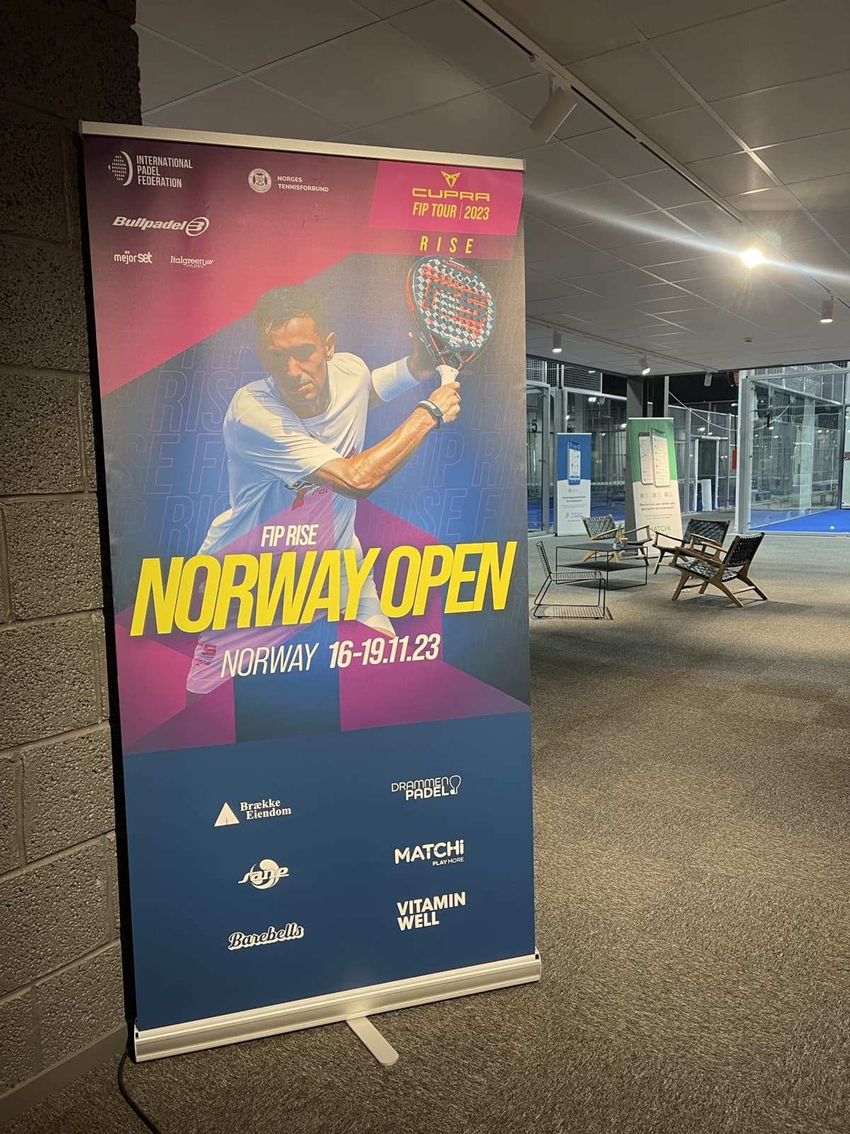 Tribunebygging og eventinfrastruktur – Dal Media leverte til Norway Open