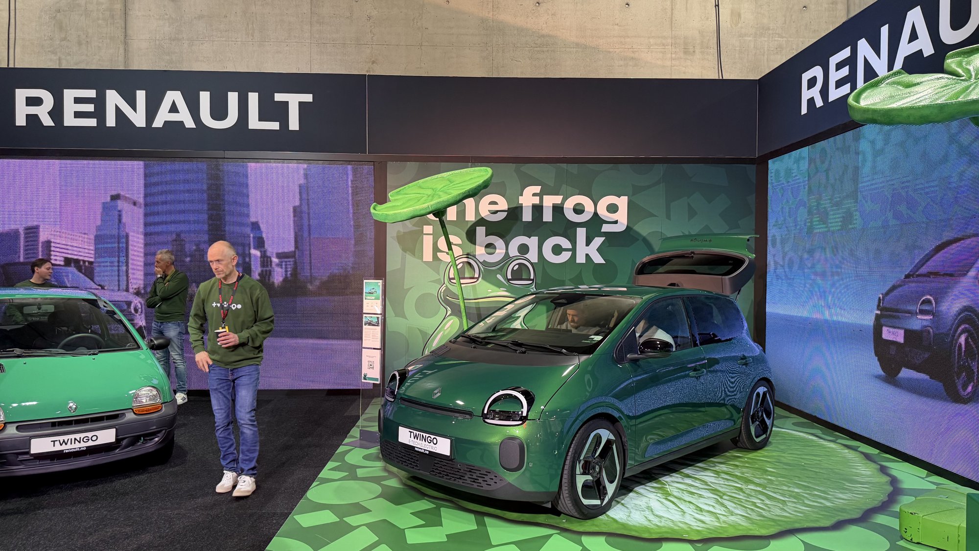 Renault Twingo E-Tech electric hadde norgespremiere under slagordet «the frog is back»